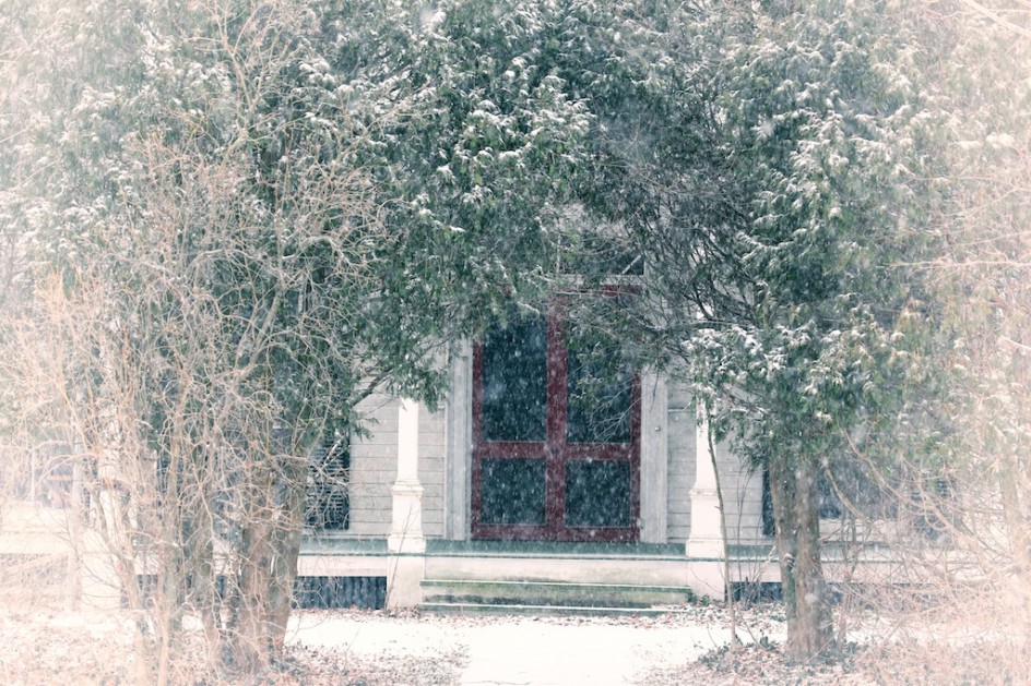 Farmhouse Door/Ice Storm