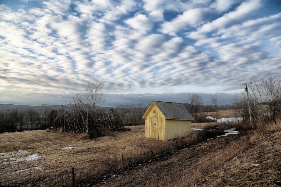 Barn At Dusk