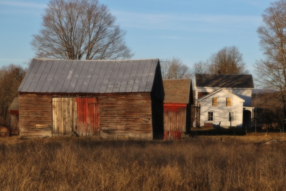 Farmhouse, April Afternoon