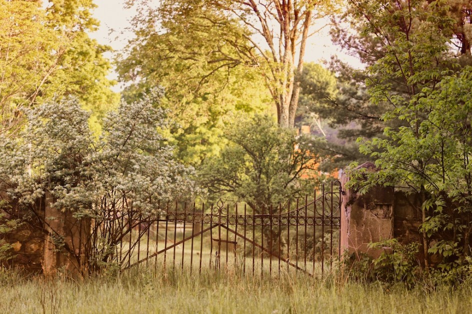 Gate To Old Farmhouse