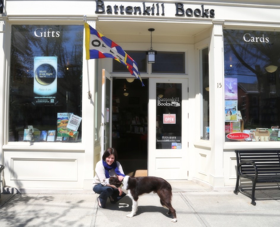 The Dog And The Bookstore Owner
