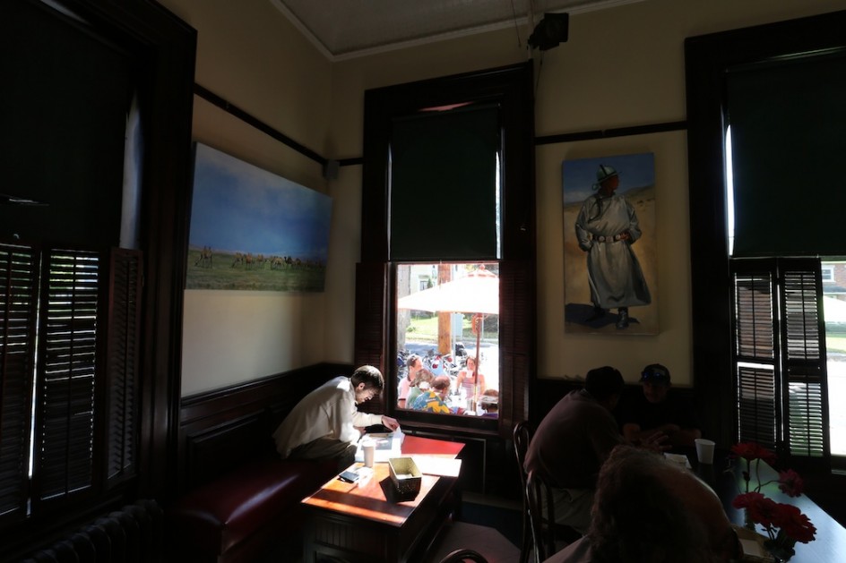 Lunch At The Round House Cafe, Cambridge, N.Y.