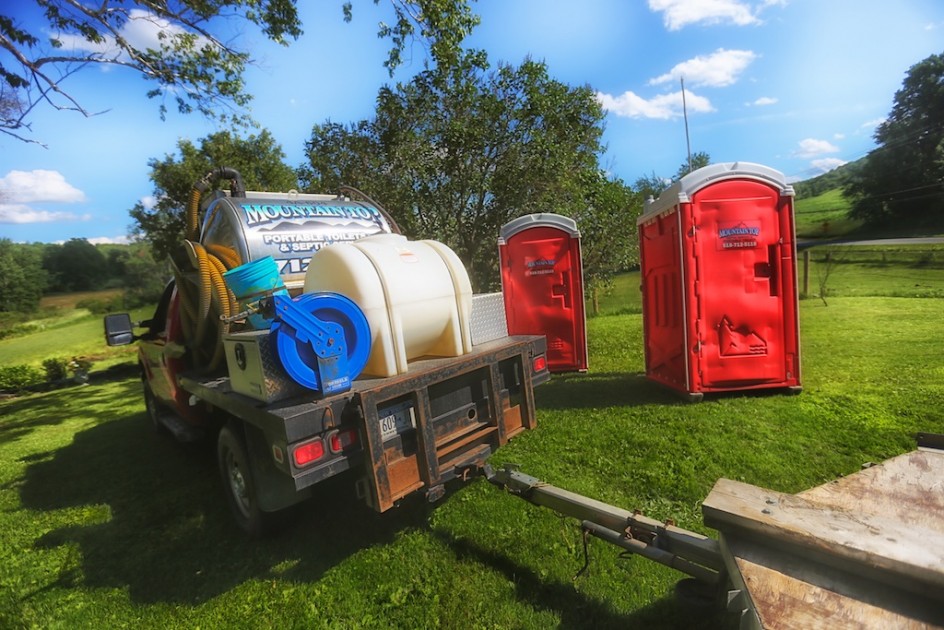 Here Come The Portable Toilets