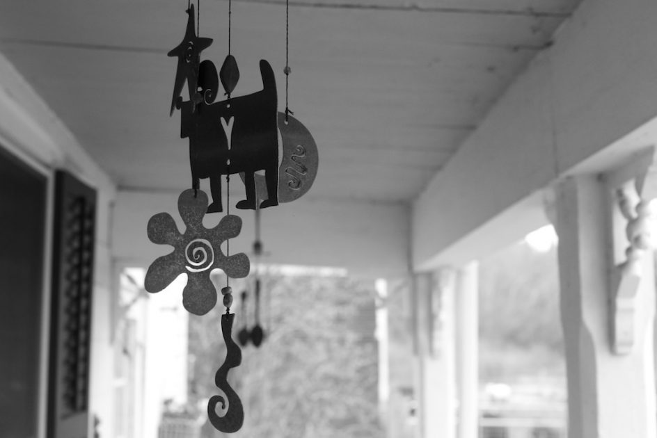 Wind Chime, Back Porch