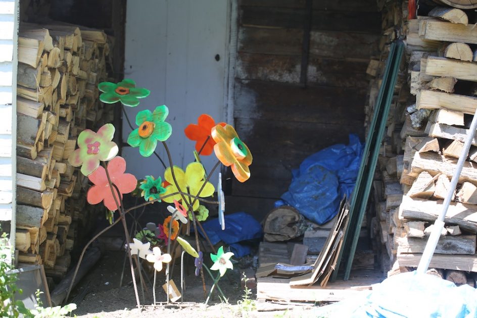 Flowers In The Woodshed